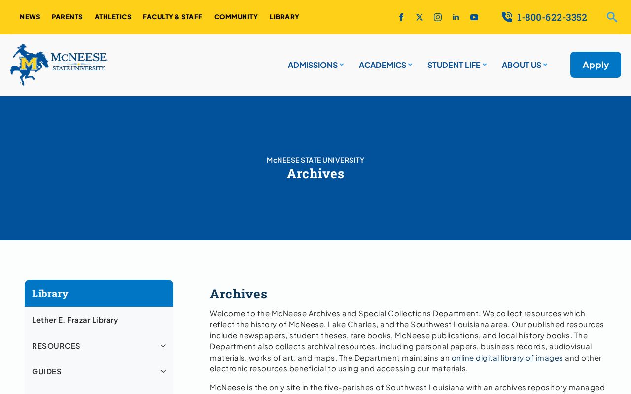 McNeese Archives and Special Collections page for Calcasieu house history research